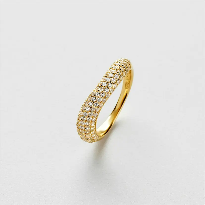 Wavy Bling Ring