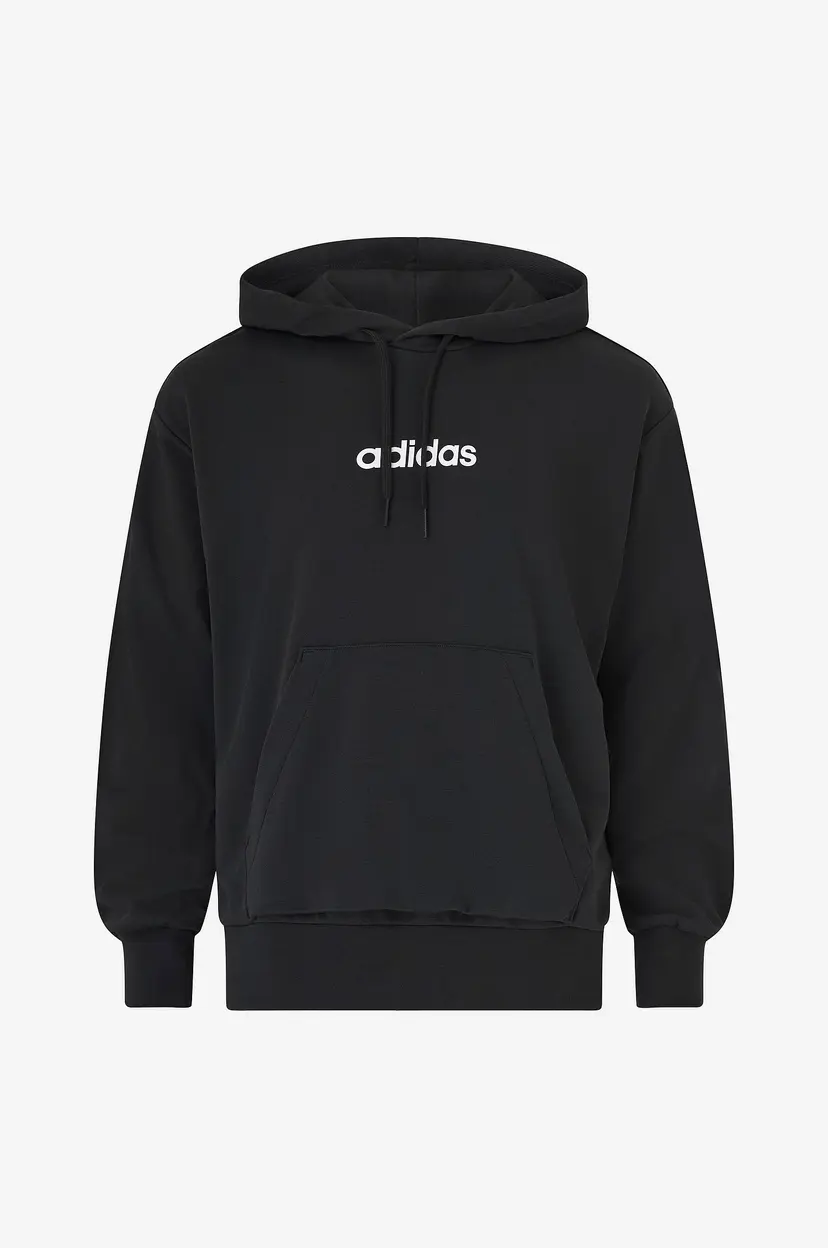 Adidas Sport Performance Hettegenser M Lin FT HD - Svart