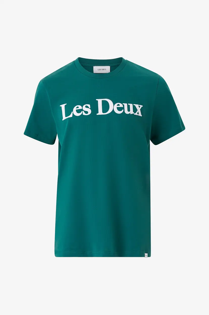 Les Deux T-skjorte Charles - Blå