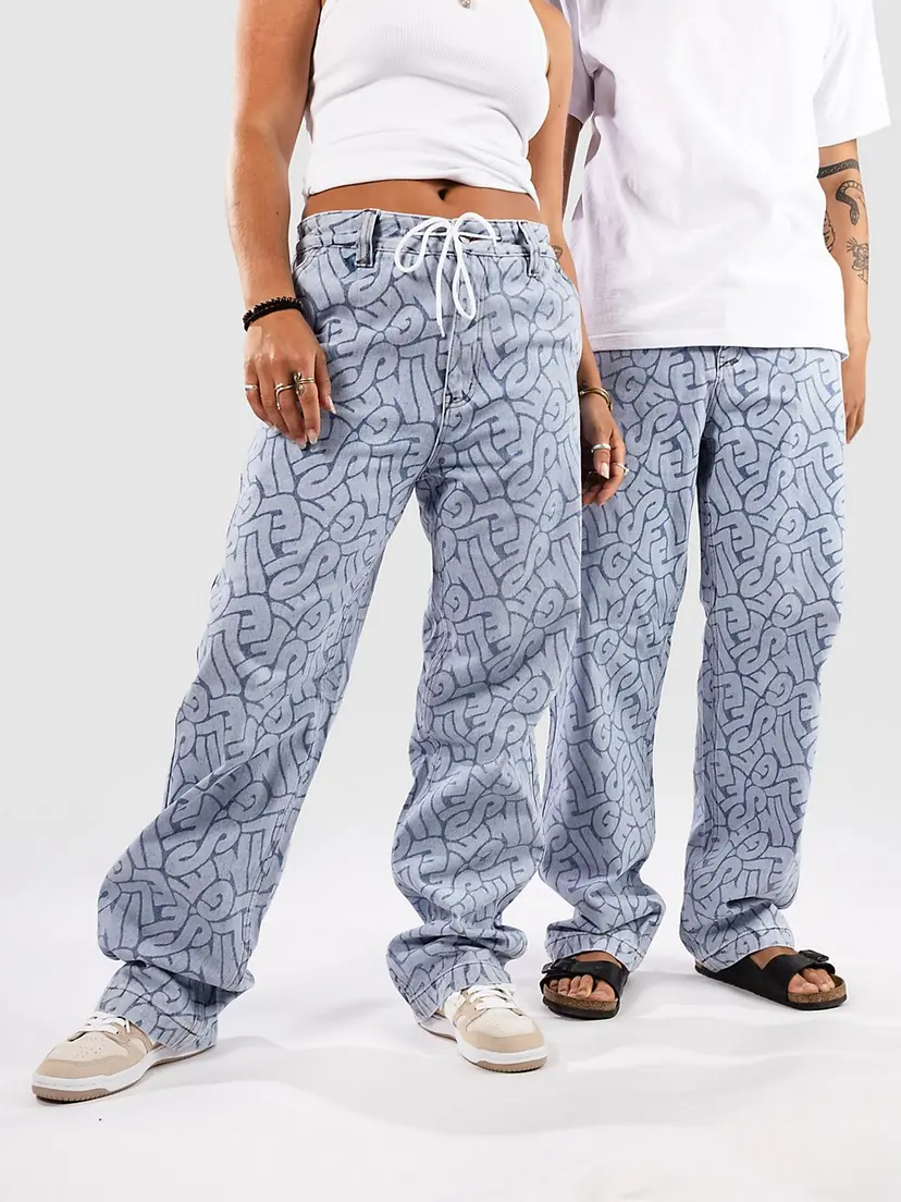 And Feelings And Feelings Marker Jeans blå