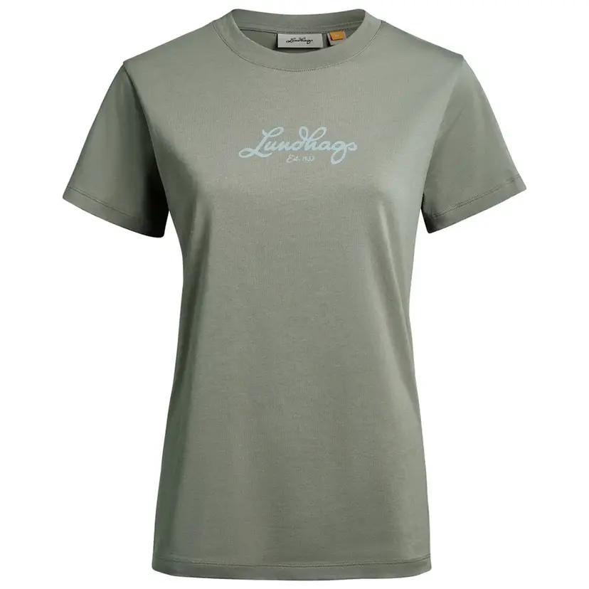 Lundhags Lundhags W's Järpen Logo T-Shirt Aloe Green