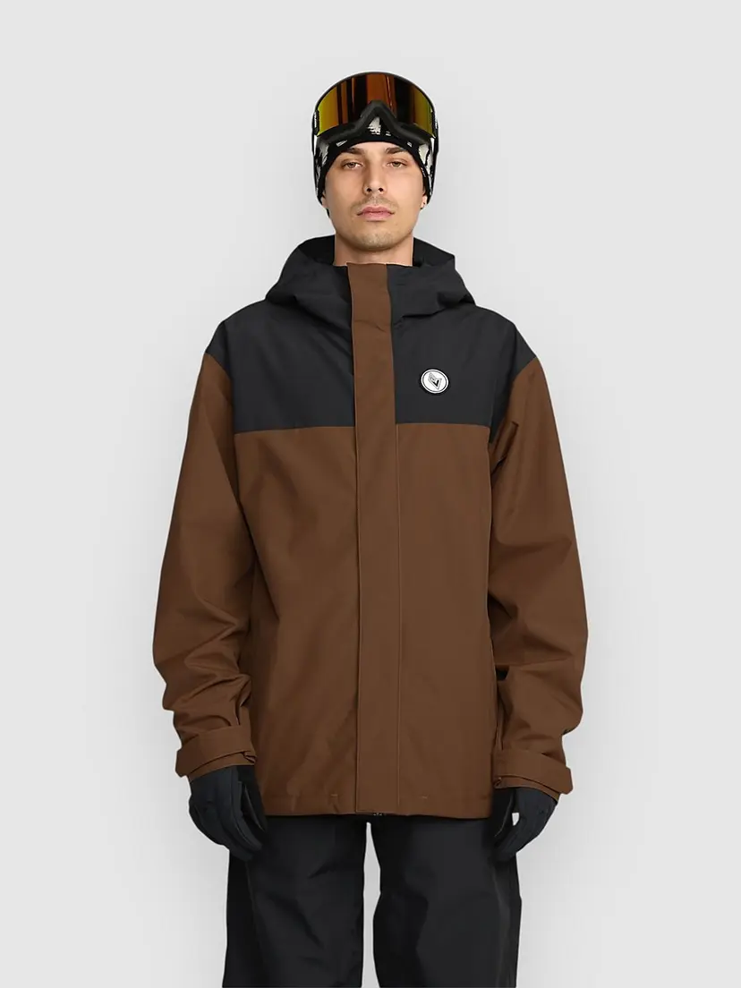 Volcom Volcom Buckthreeeighty Jakke brun