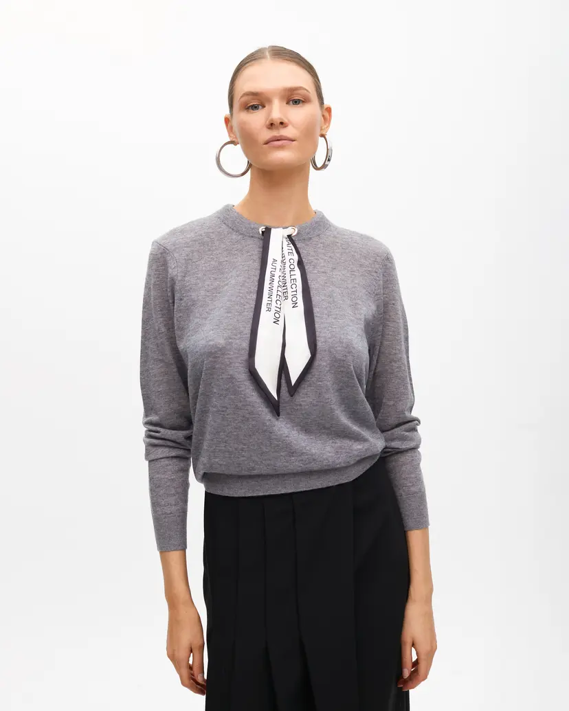Maite by Lola Maite by Lola MF2511018 Gray Sweatshirt