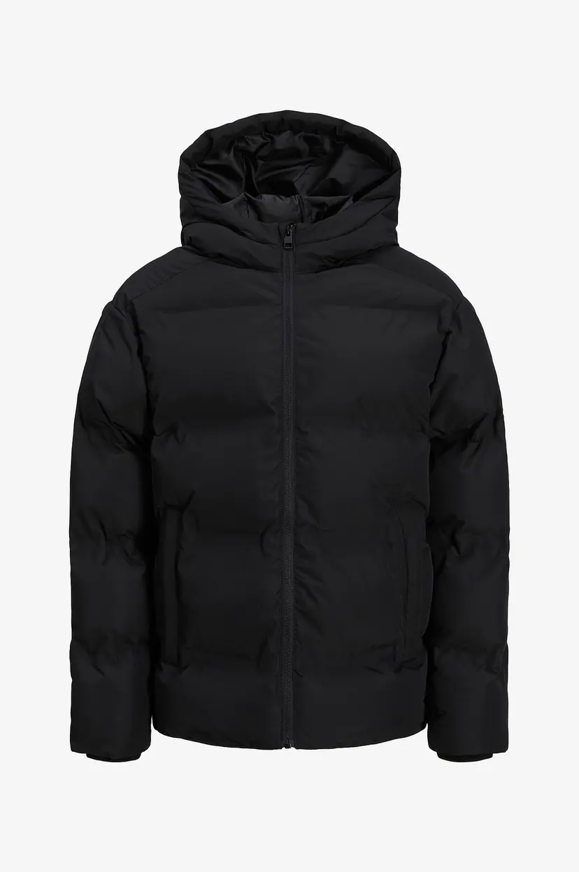 Jack & Jones Junior Pufferjakke jjeSoho Puffer Hood SN Jnr - Svart
