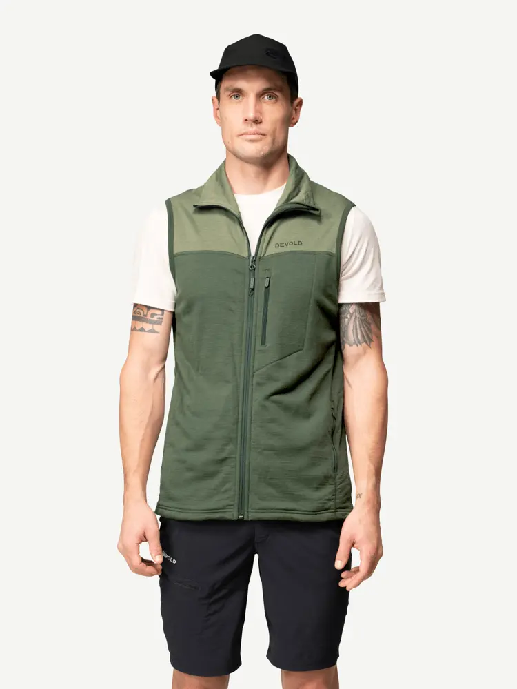 Devold Devold - Explorer Merino Vest Herre - Large - Grønn