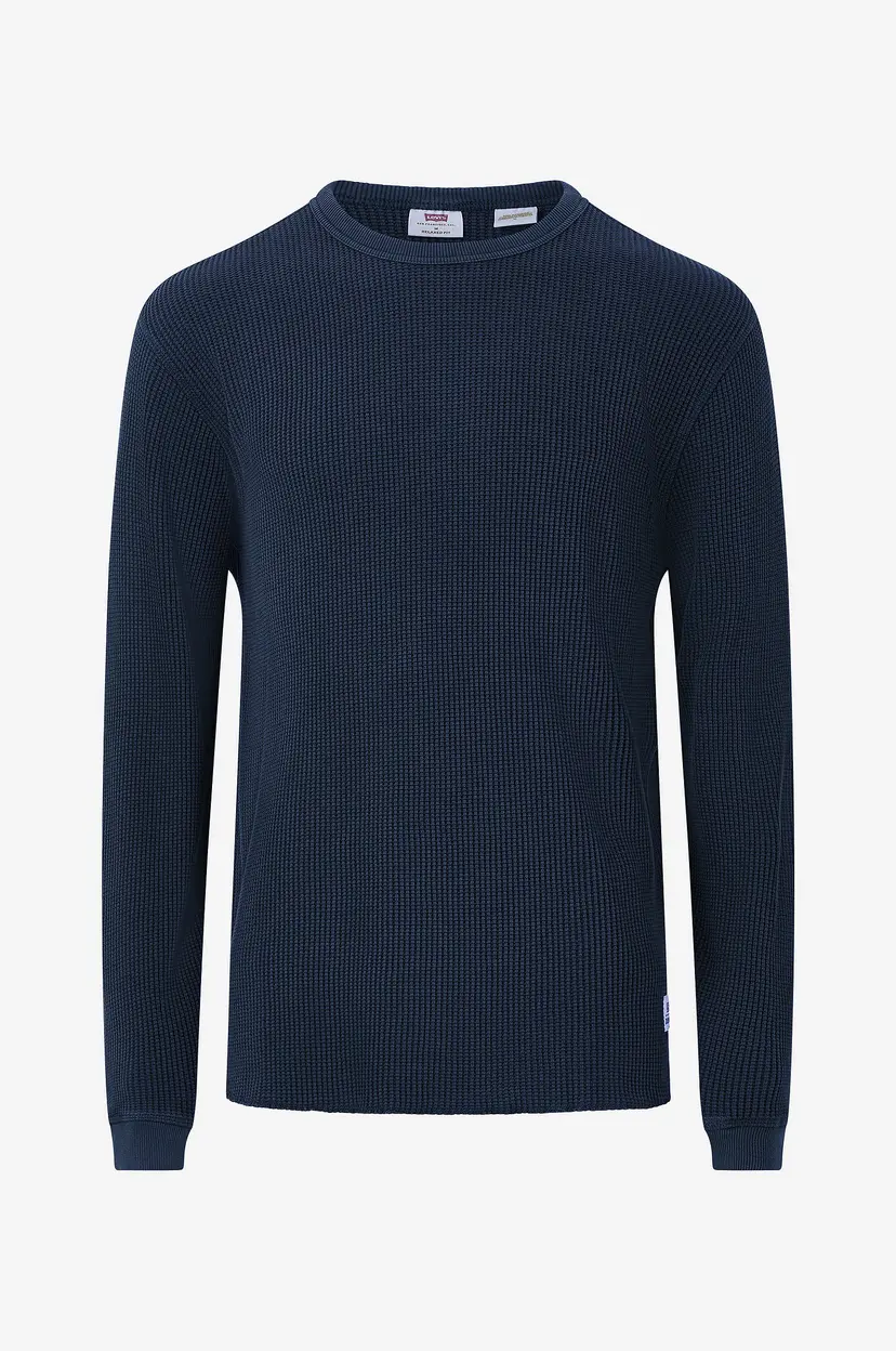 Levi's Pullover LS Rlx Thermal - Blå