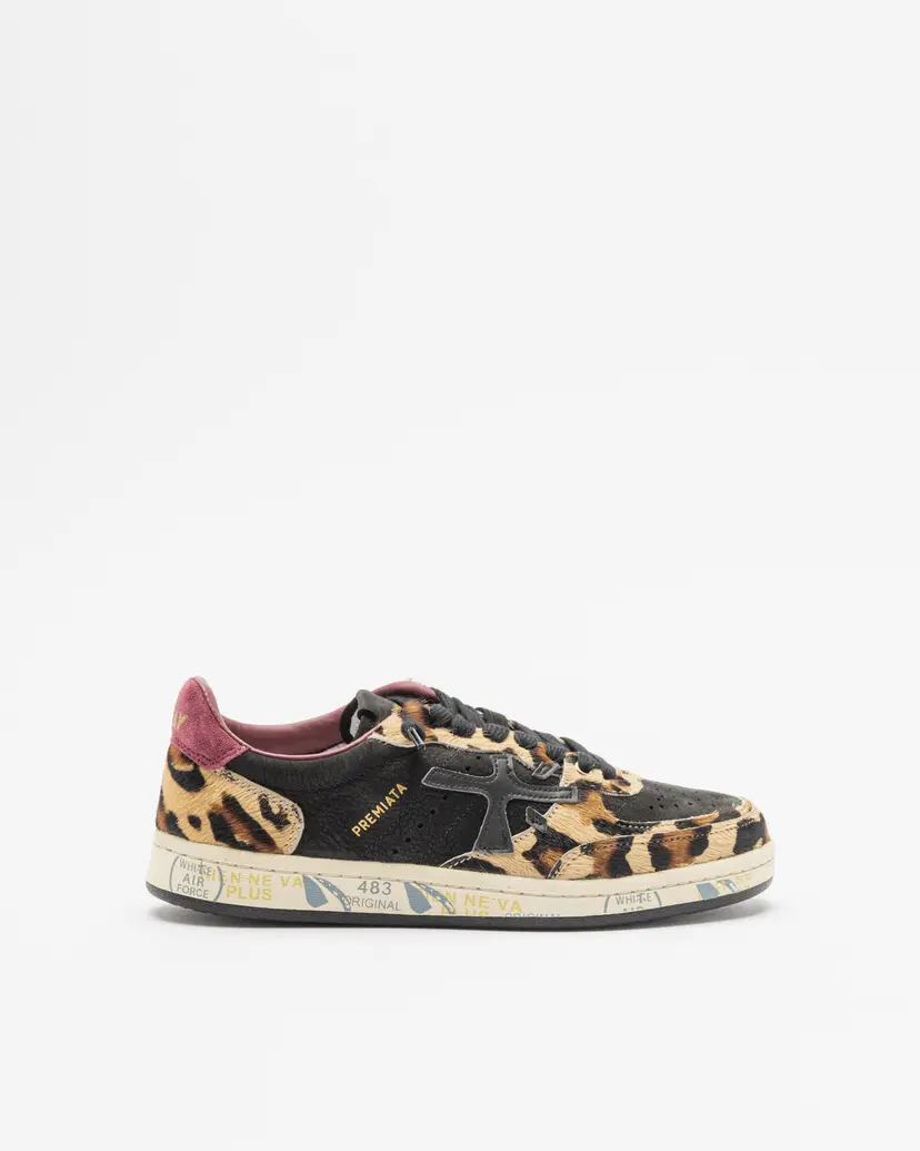 Premiata Premiata BSKTCLAD 7665 Black Sneakers