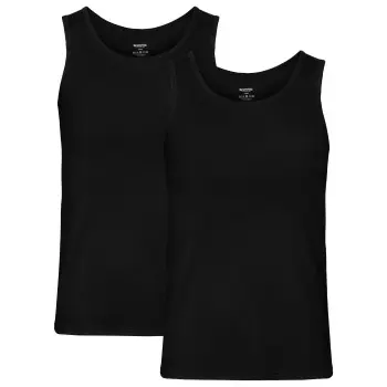 Resteröds Resteröds 2P Bamboo Tank Top Svart Large Herre
