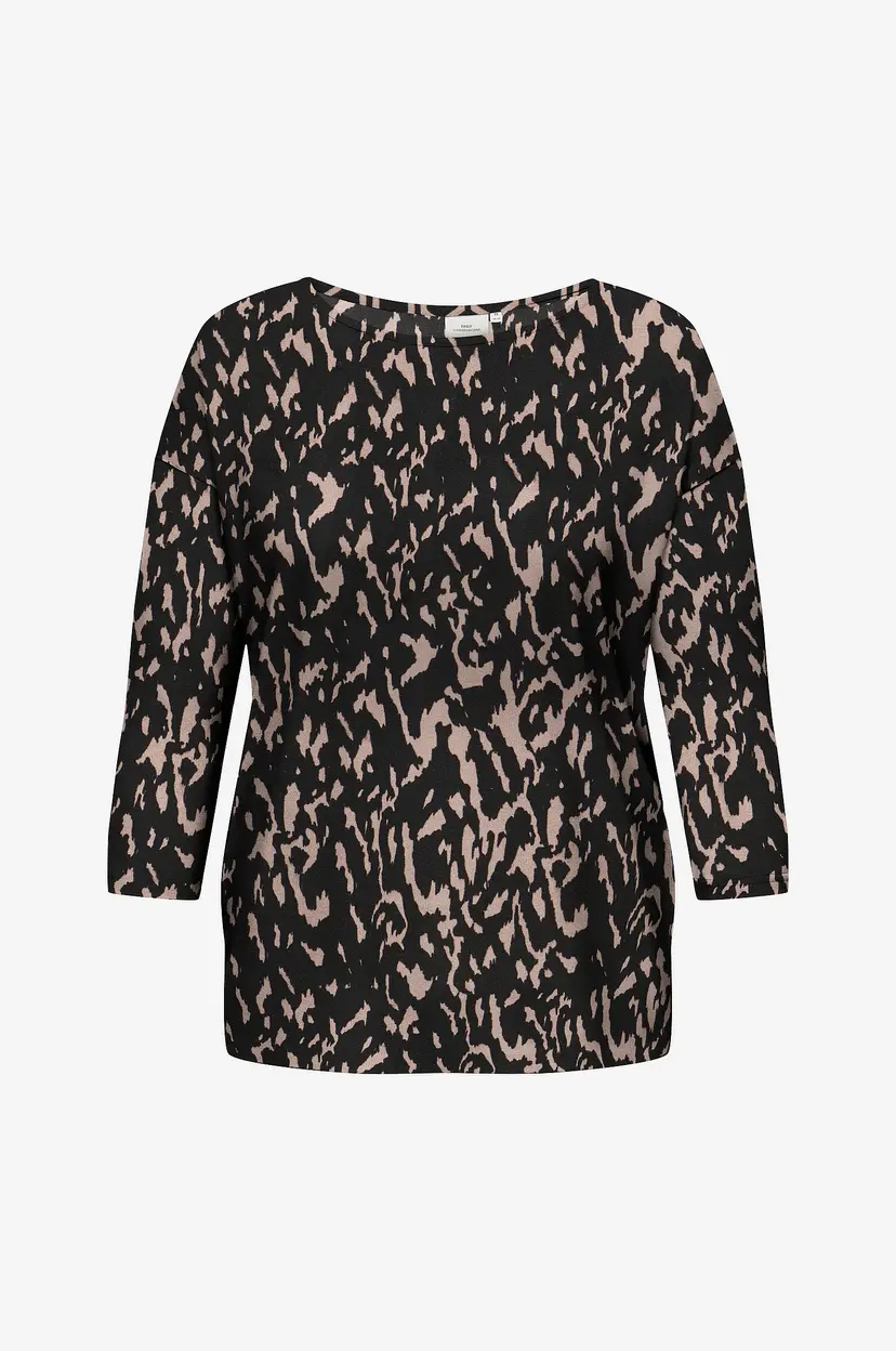 Only Carmakoma Topp carAlba 3/4 Top - Svart