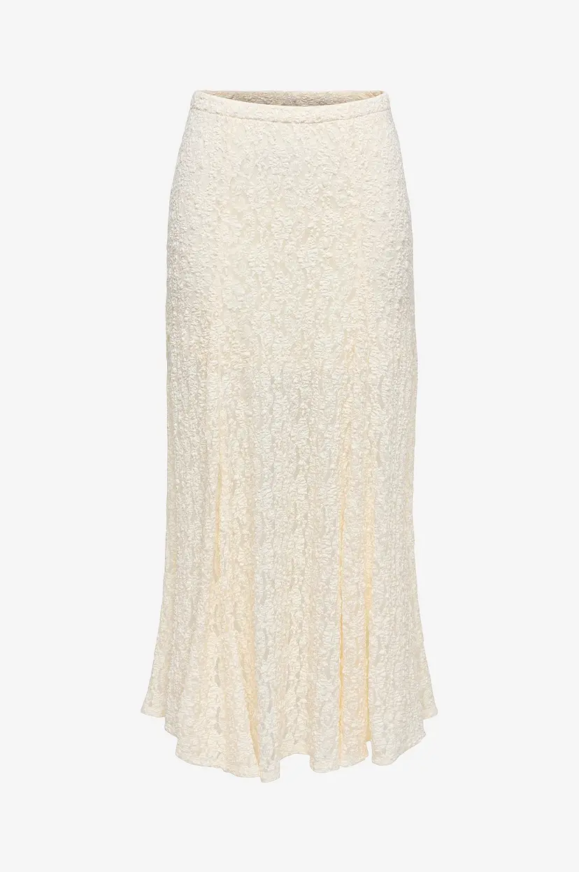 JDY Skjørt jdyGallas Long Lace Skirt Jrs - Hvit