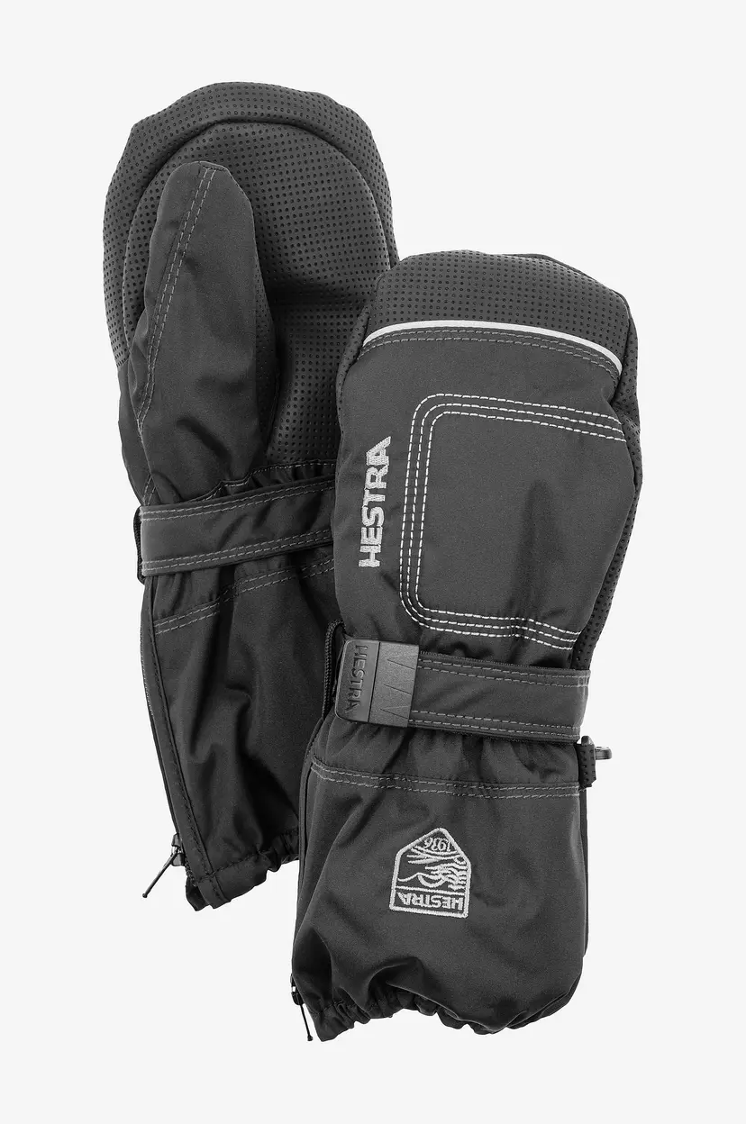Hestra Votter Baby Zip Long - Svart