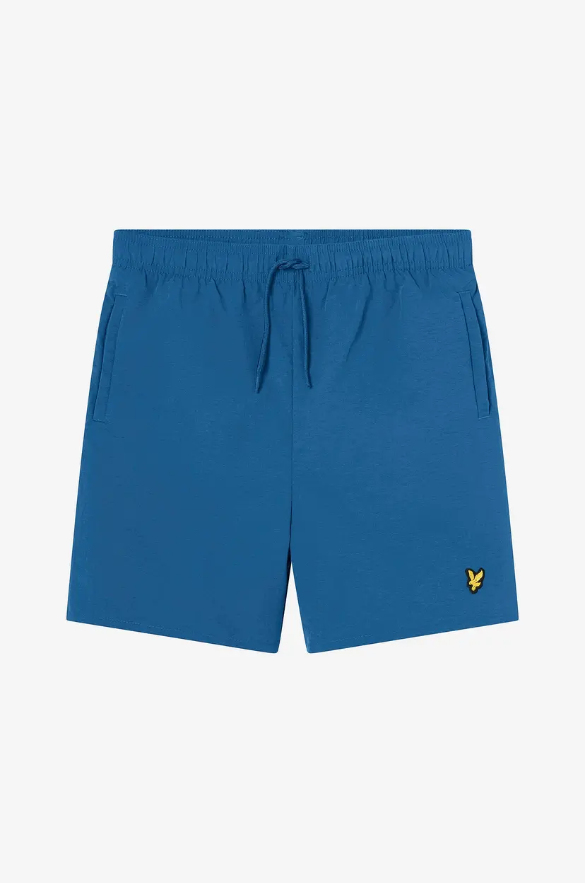 Lyle & Scott Badebukse Plain Swim Short - Blå