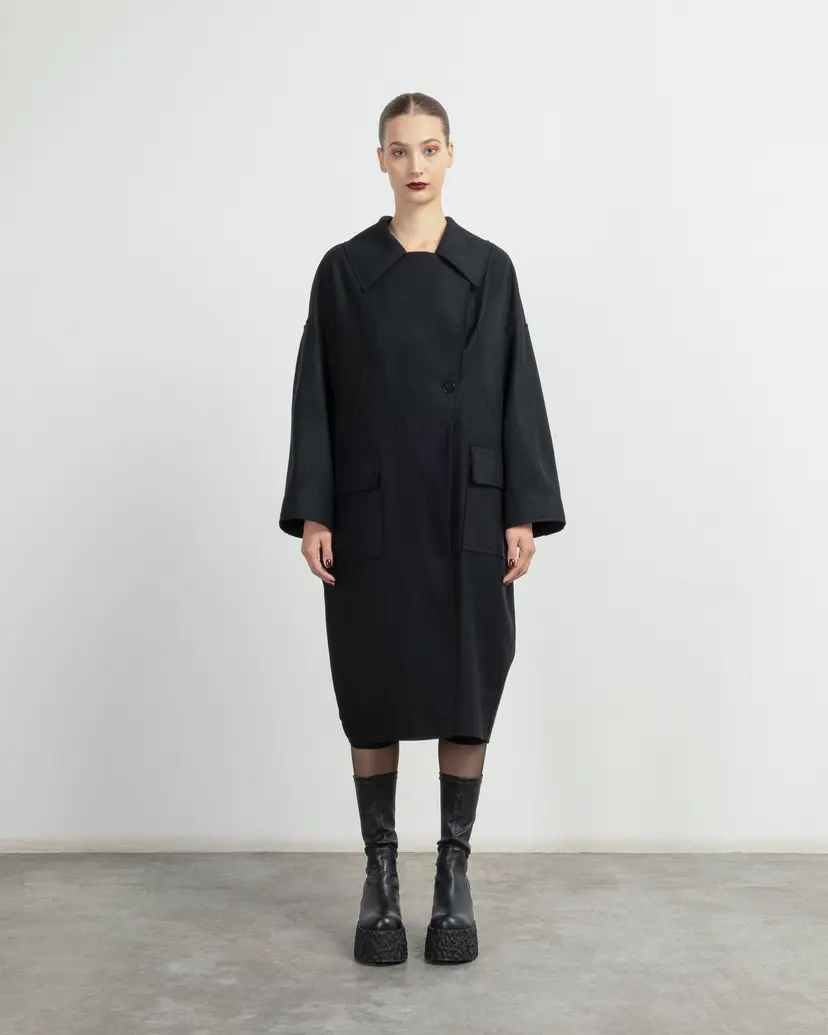 Nu Sobretudo Nu K2517006 Preto