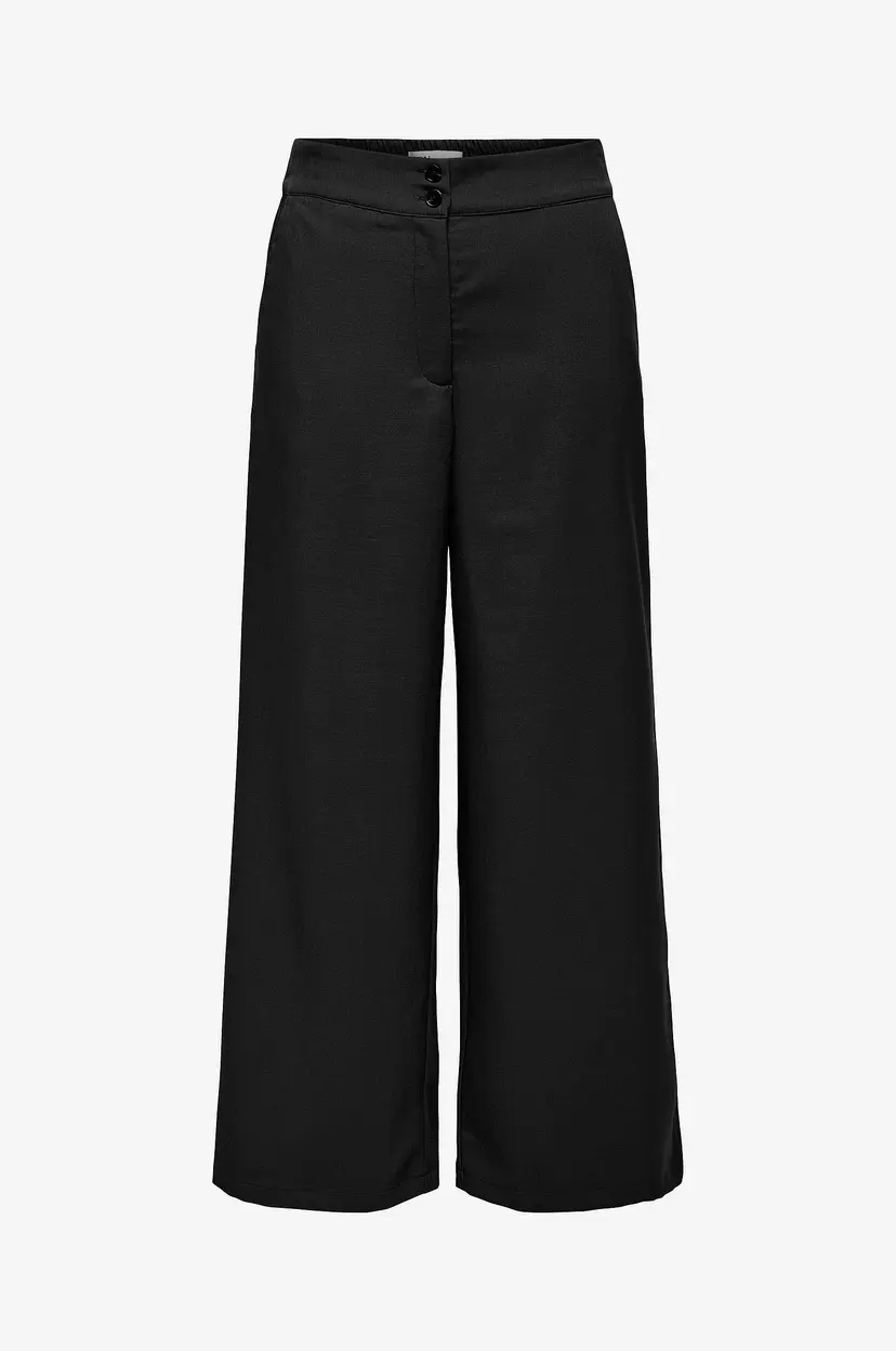 JDY Bukser jdyDora HW Wide Pant Tlr - Svart