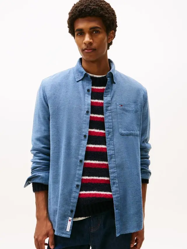 Tommy Jeans TJM REG FLANNEL SHIRT EXT