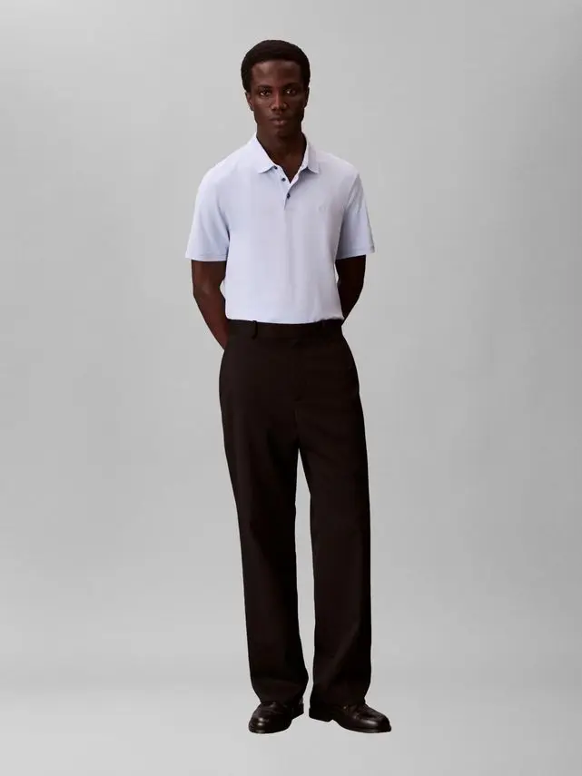 Calvin Klein SS SUPIMA CHEST EMB POLO