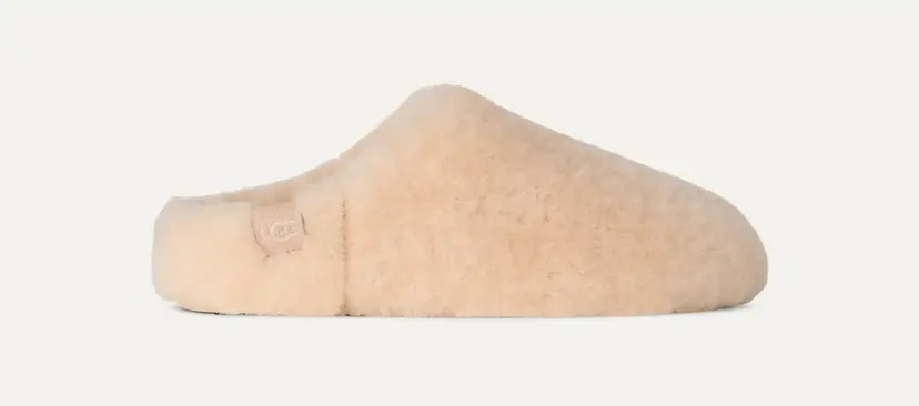 UGG W Elea Fluffed Slip-On Natural - 38