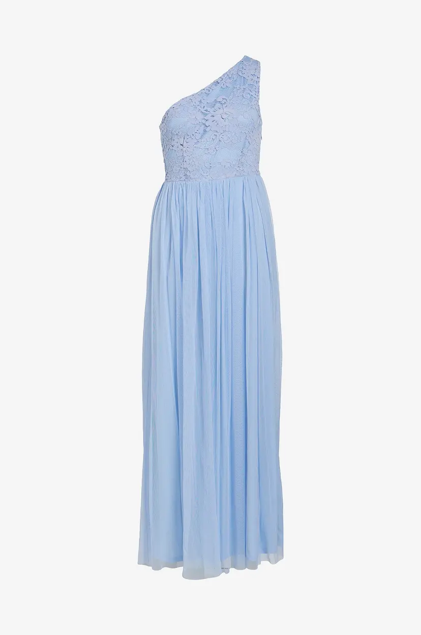 Vila Maxikjole viUlricana Oneshoulder Maxi Dress - Blå