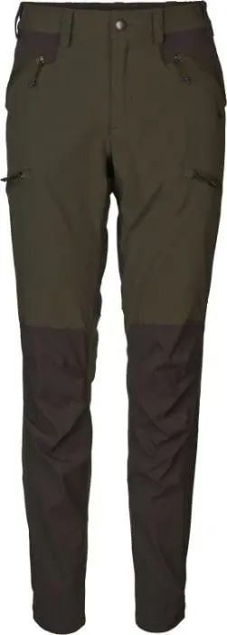 Seeland Seeland Larch Stretch Trouser Women Chocolate Torte Pine Green/