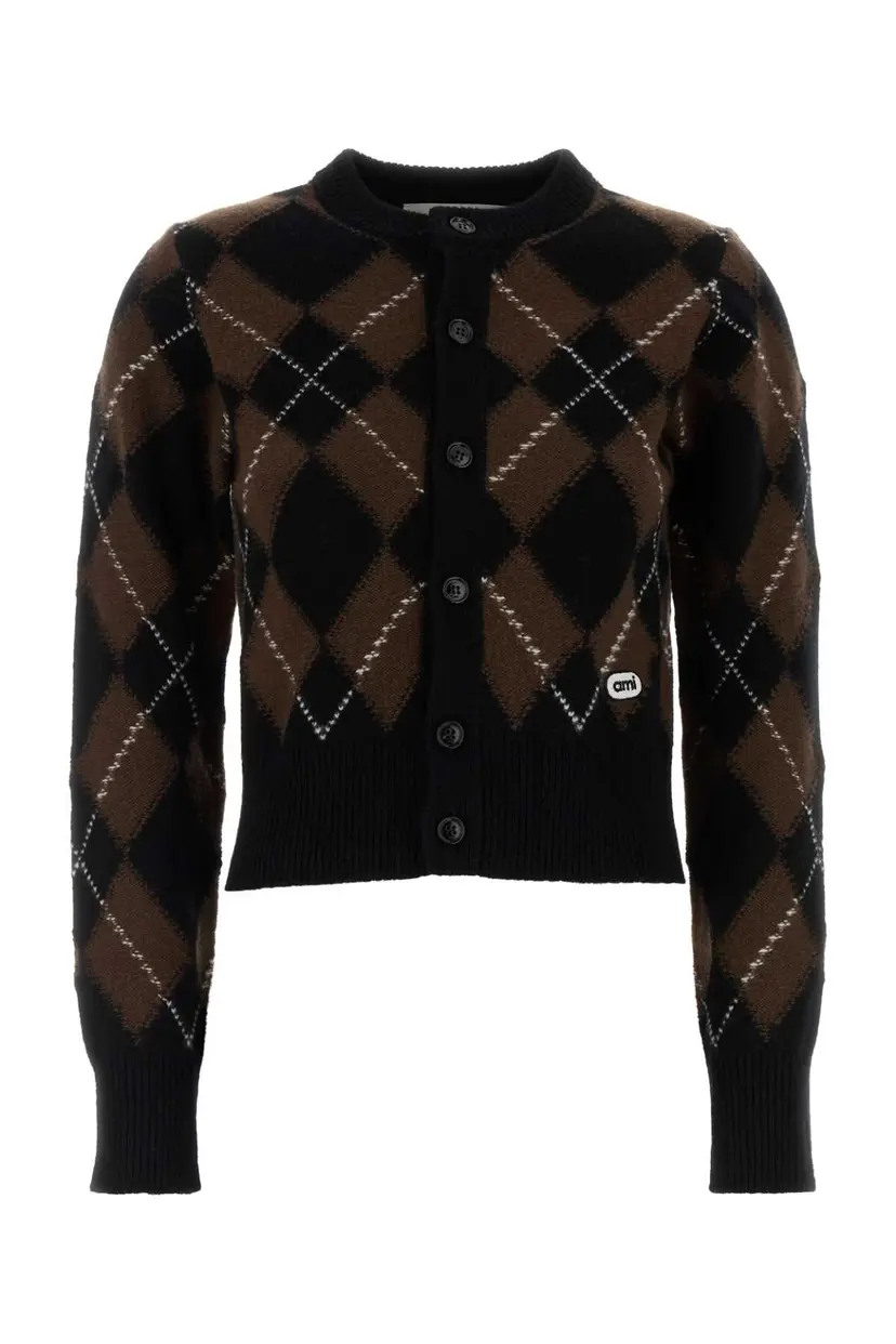 Ami Paris Ami Paris Cardigans – Brun