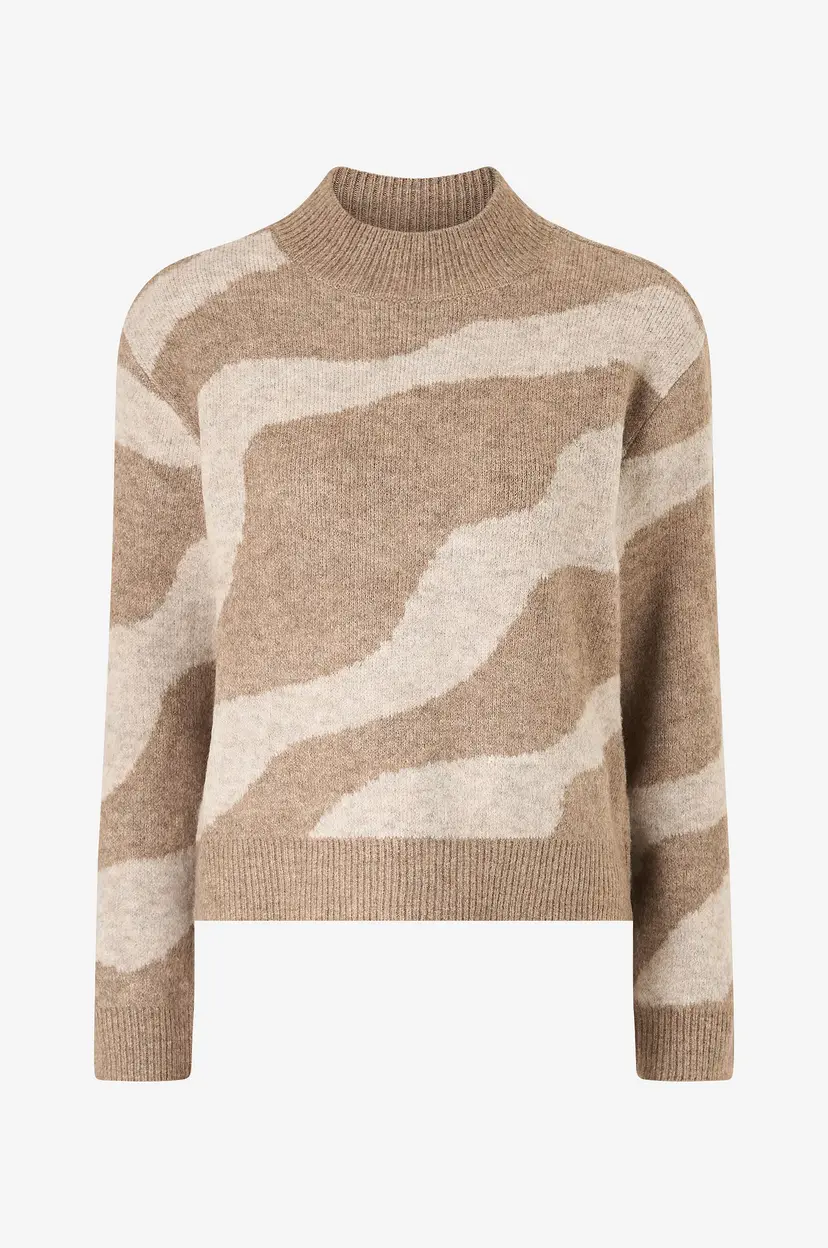 Saint Tropez Pullover MallieSZ Pullover - Brun