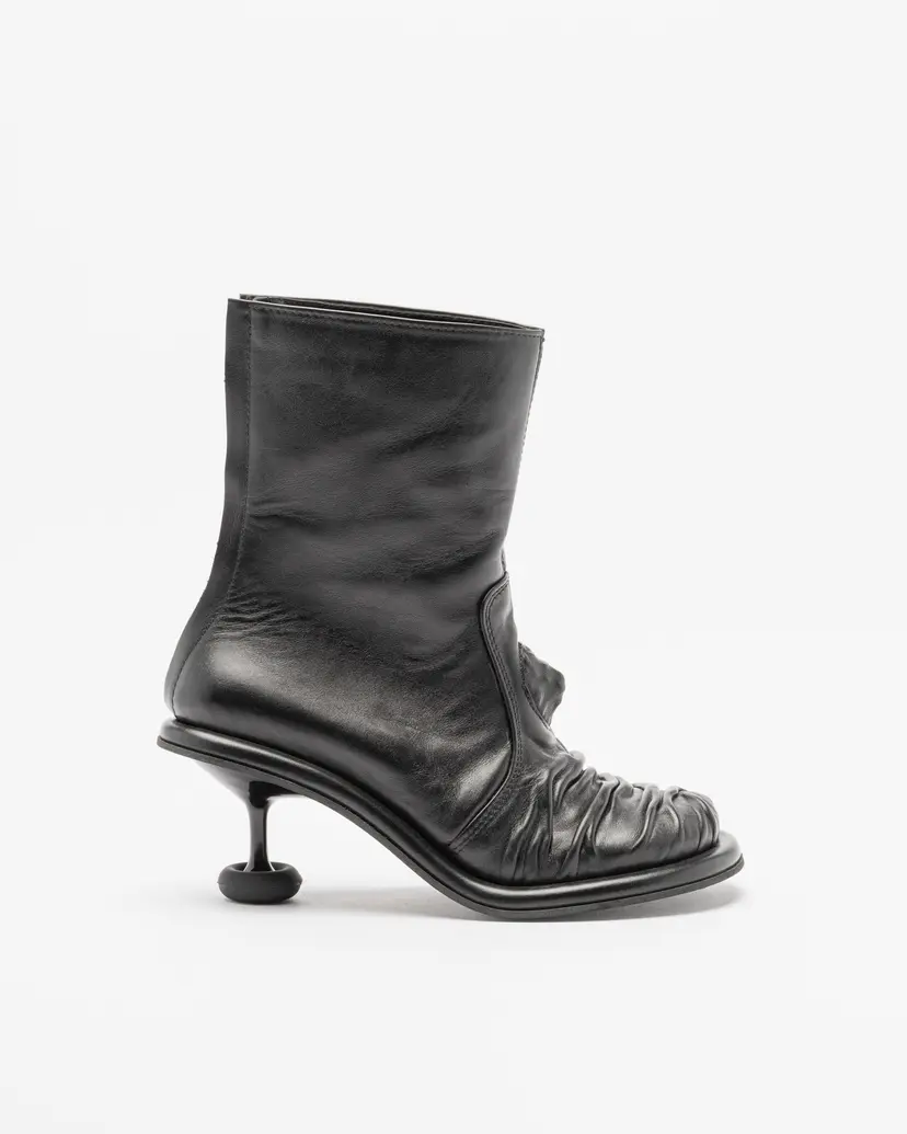 SALLE DE MODE SALLE DE MODE SDM097 Black Ankle Boots