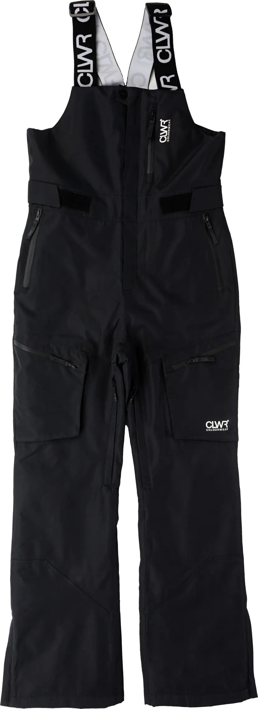 ColourWear ColourWear Women's Slash Bib Pants Black