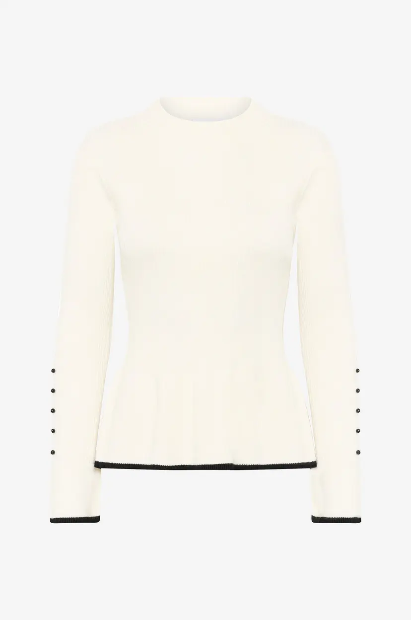 Saint Tropez Pullover MadelaineSZ - Hvit