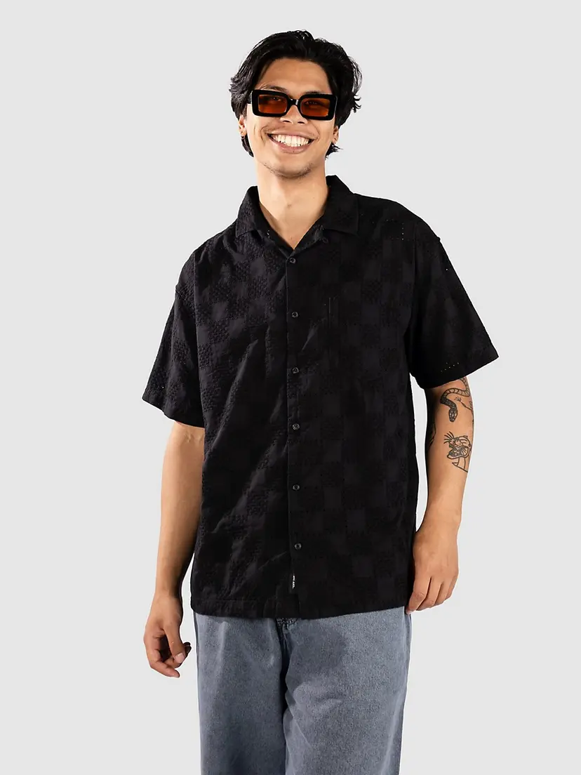 Vans Vans Wayside Eyelet Woven Skjorte svart