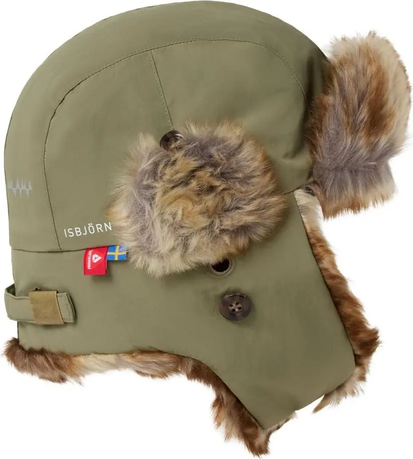 Isbjörn Of Sweden Isbjörn of Sweden Kids' Squirell Winter Cap Moss