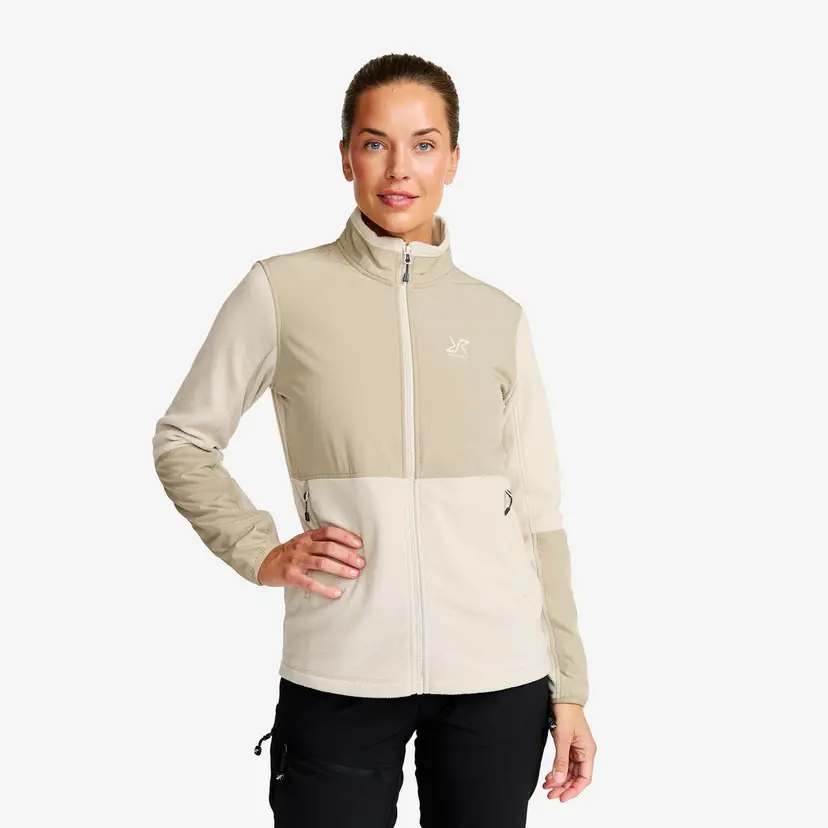 RevolutionRace River Hybrid Fleece Jacket Dame Peyote
