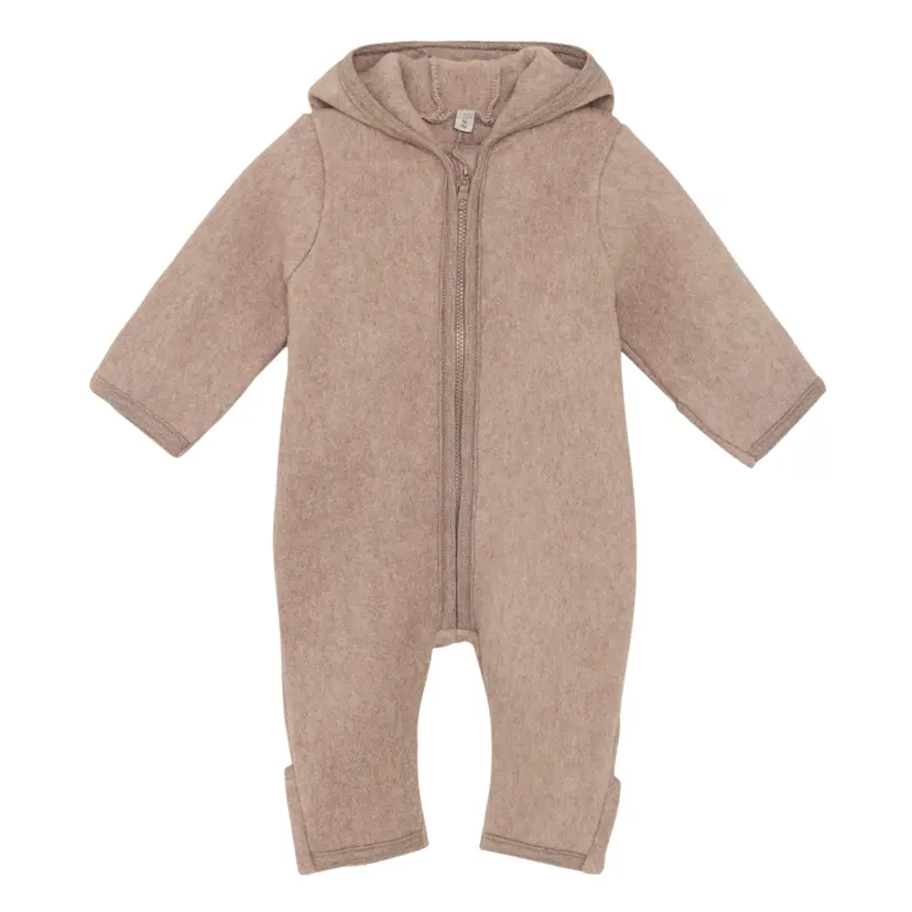 Huttelihut Huttelihut - Heldress Bomullsfleece Ører Savannah Melange