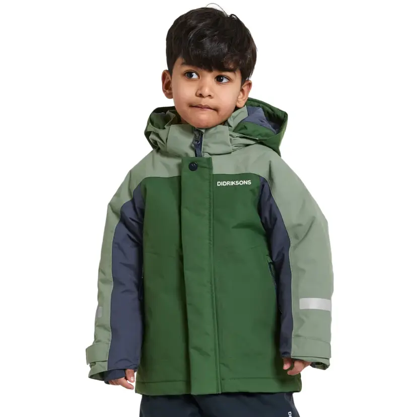 Didriksons Didriksons Neptun Jacket 4 Kids Pine Green