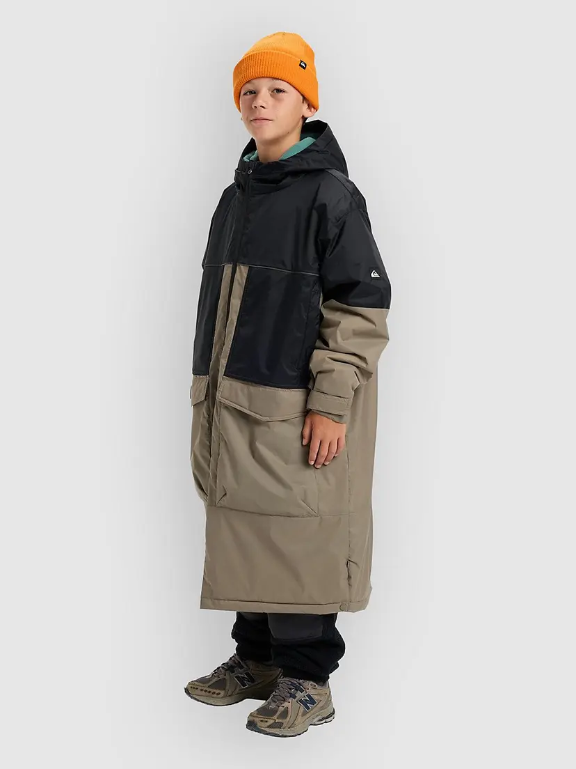 Quiksilver Quiksilver Full Rig Poncho Kids Jakke grå
