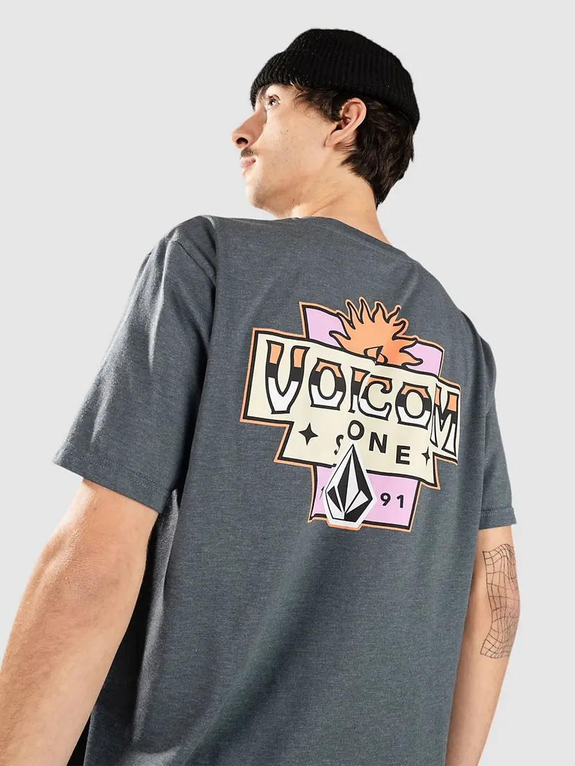 Volcom Volcom Sure Thing Hth T-skjorte grå