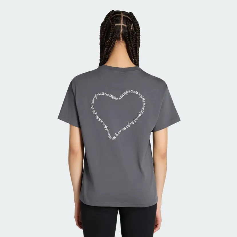 Adidas EMBROIDERY PACK LOOSE GRAPHIC T-SKJORTE