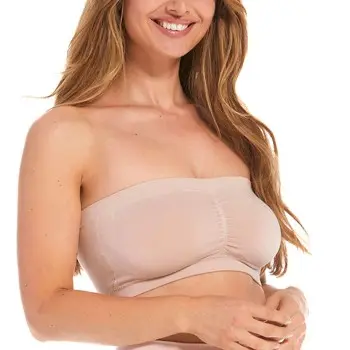Magic Magic BH Bamboo Bandeau Push Up Bra Lysrosa Dame