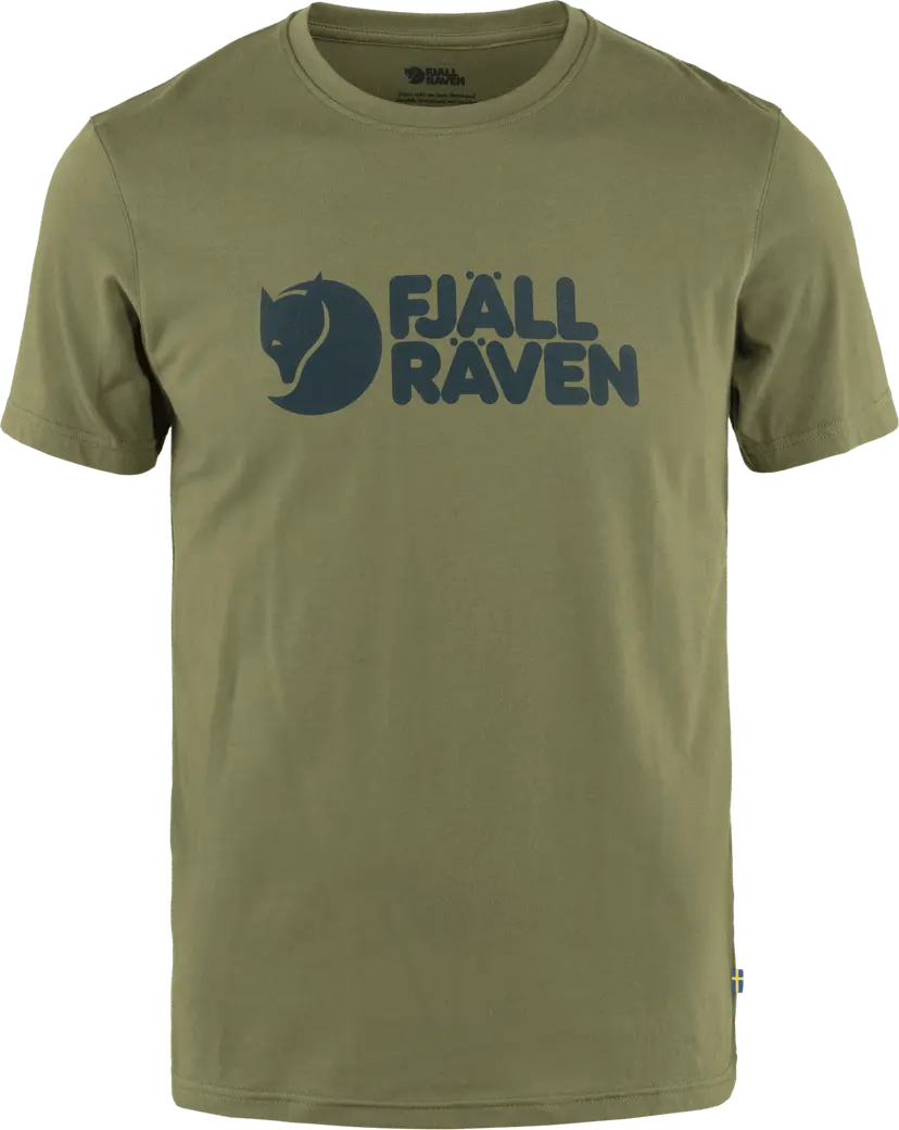 Fjällräven Fjällräven Men's Fjällräven Logo T-shirt Caper Green