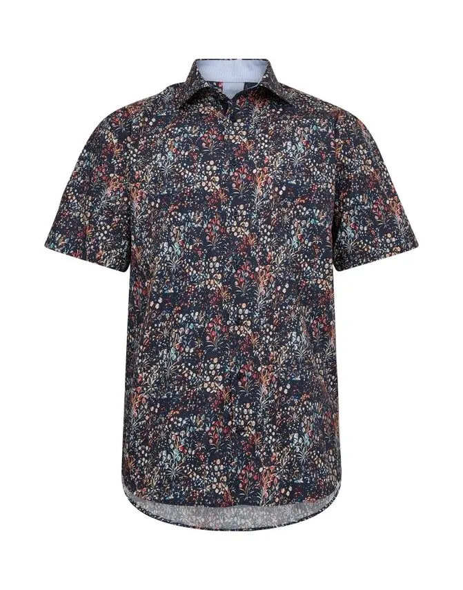 Gino Marcello Modern fit s/s shirt