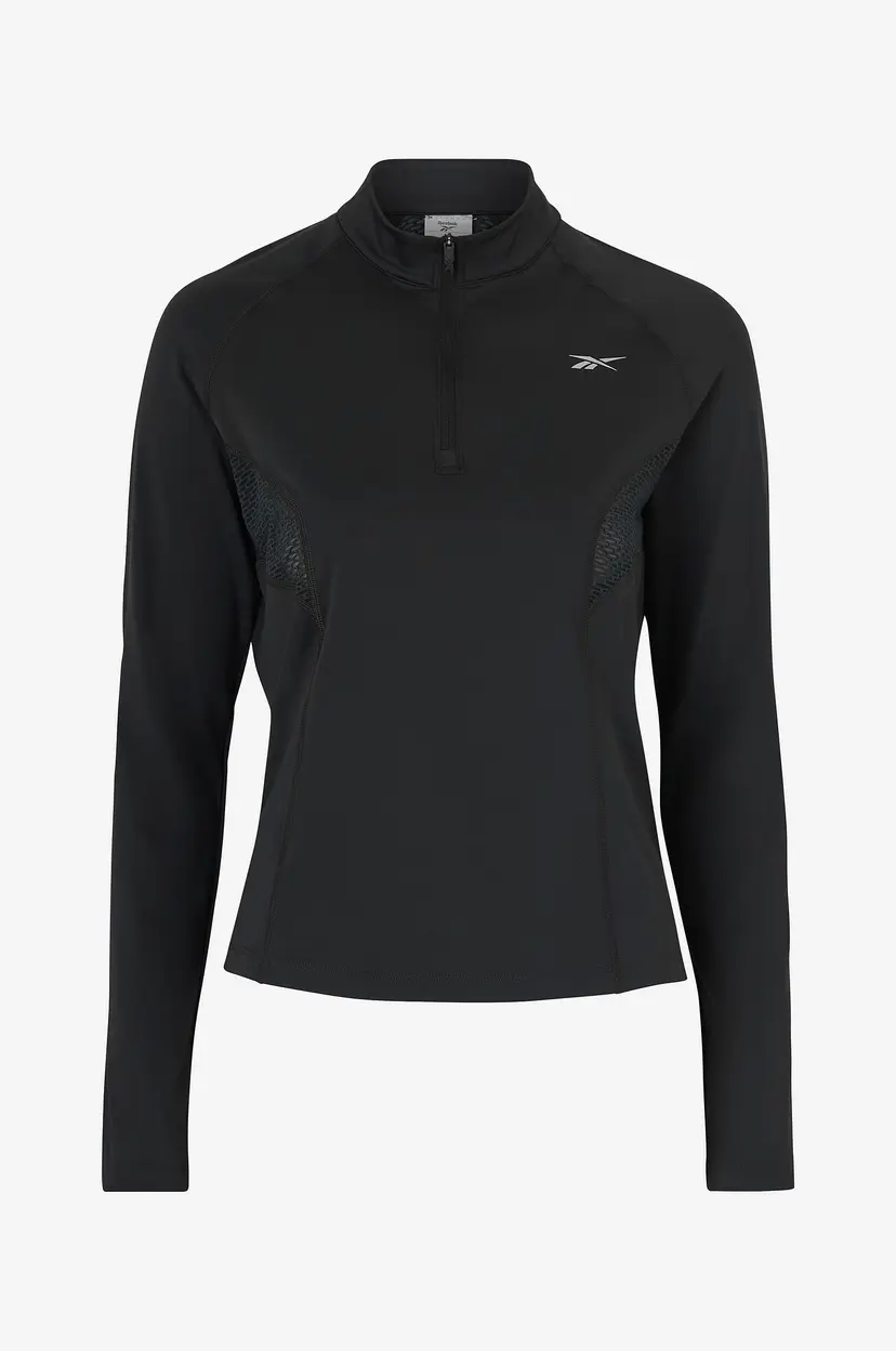 Reebok Performance Løpetopp Running 1/4 Zip - Svart