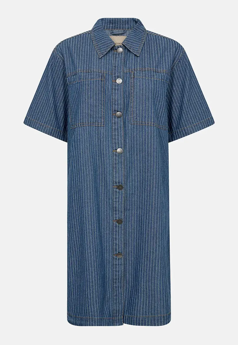 Soyaconcept Stripete denimkjole