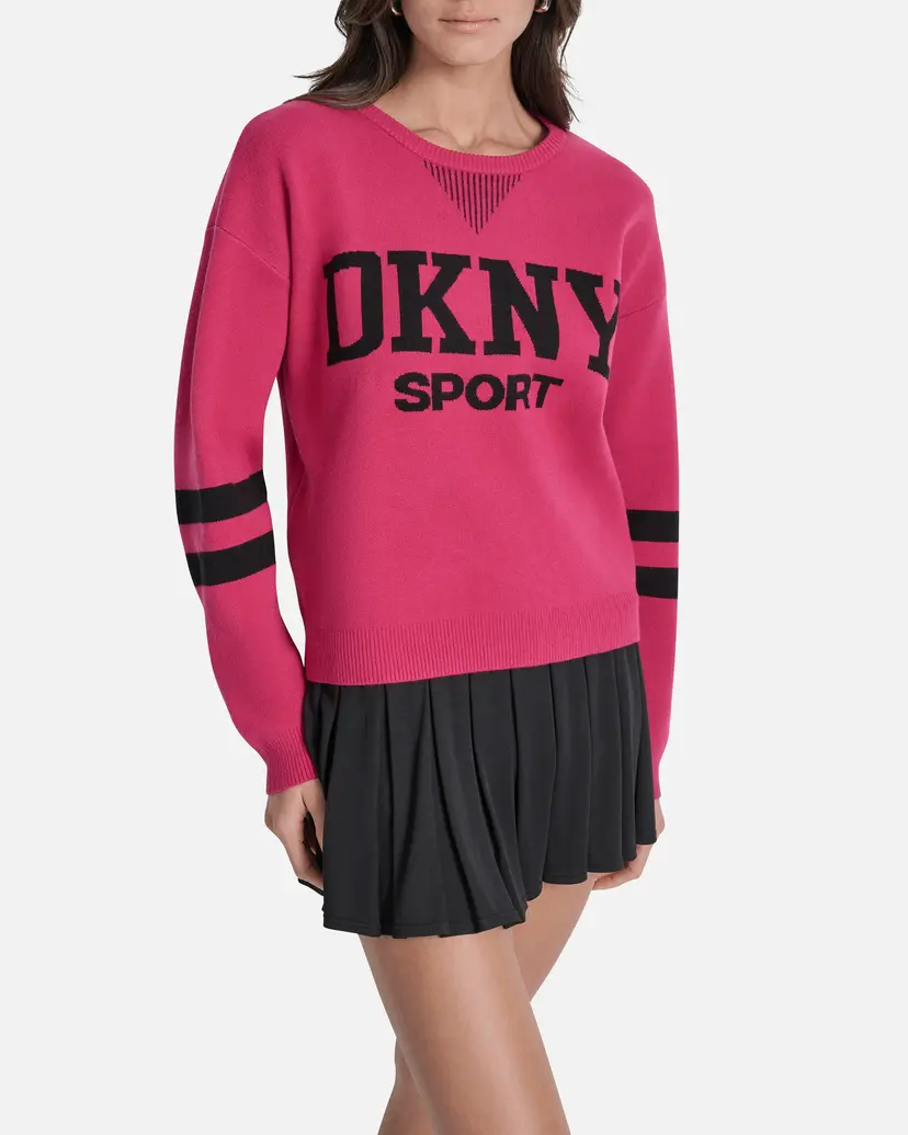 DKNY Sport DKNY Sport DP5R0749 Rose Knitted sweatshirt