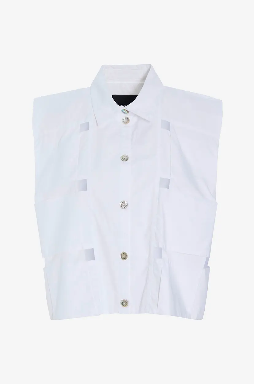 Bitte Kai Rand Skjorte Kami Cotton - Hvit