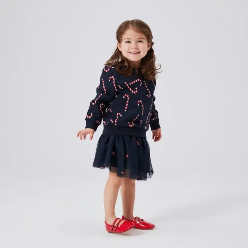 NAME IT Name It - Julegenser Sweat Jolly Dark Sapphire