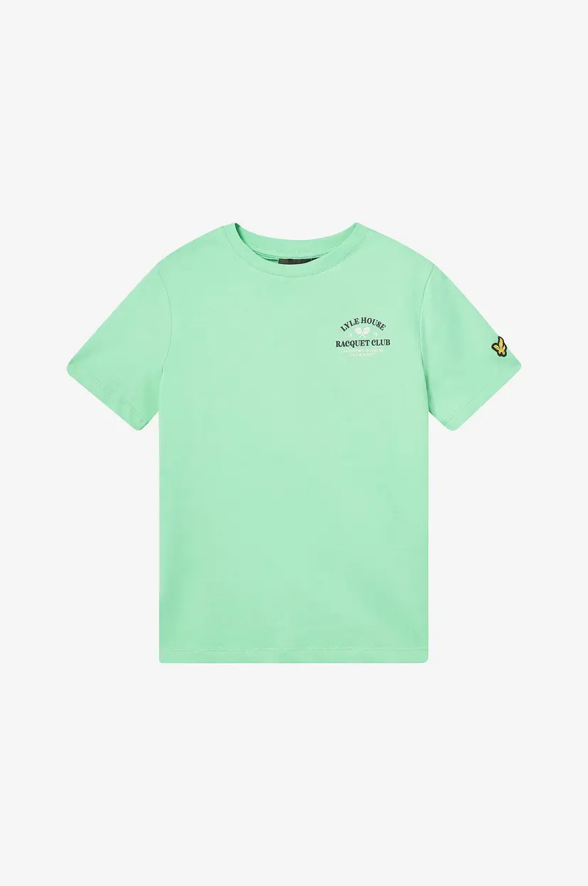 Lyle & Scott T-skjorte Racquet Club Graphic T-shirt - Grønn