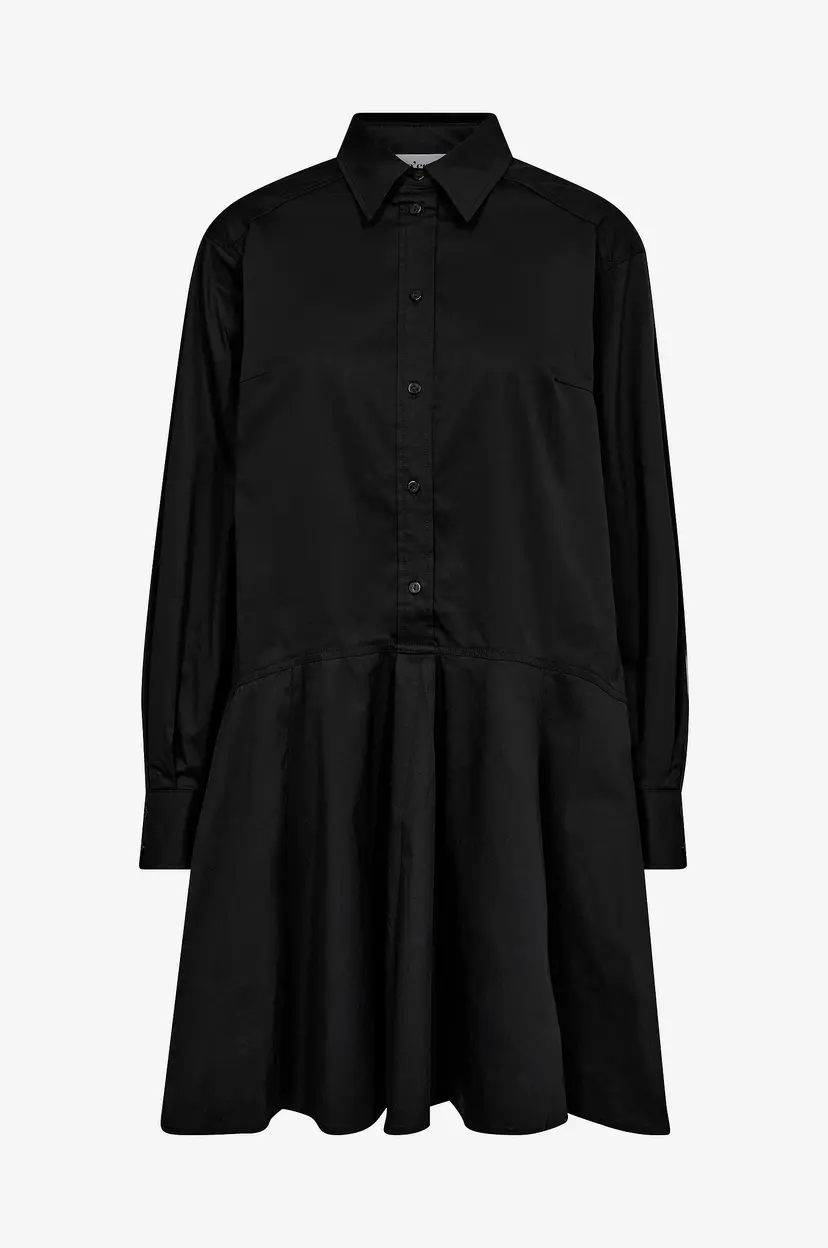 Co'couture Skjortekjole PoppyCC Shirt Dress - Svart