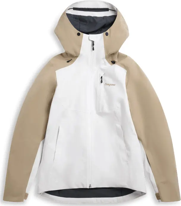 Bergans Bergans Women's Oppdal Insulated Shell Jacket Arctic White/sandstone