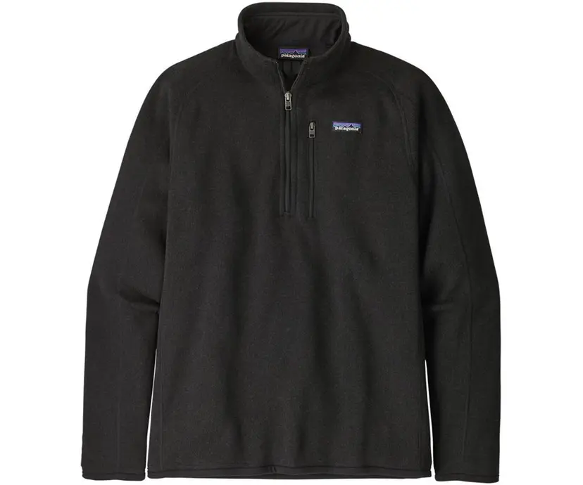 Patagonia Patagonia Better Sweater 1/4 Zip Men Black