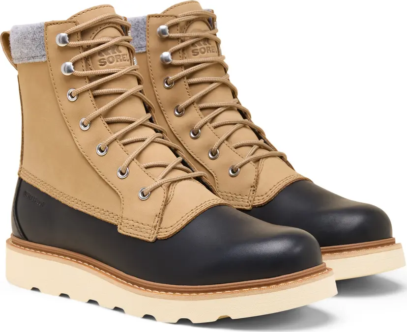 Sorel Sorel Men's Slabtown 62' Caribou Wp Caribou Buff, Black
