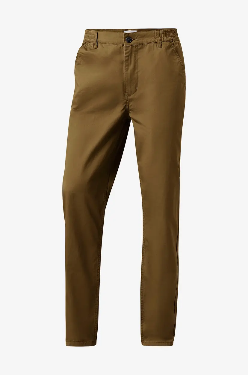 Studio Total Tapered Fine Twill Trousers - Brun